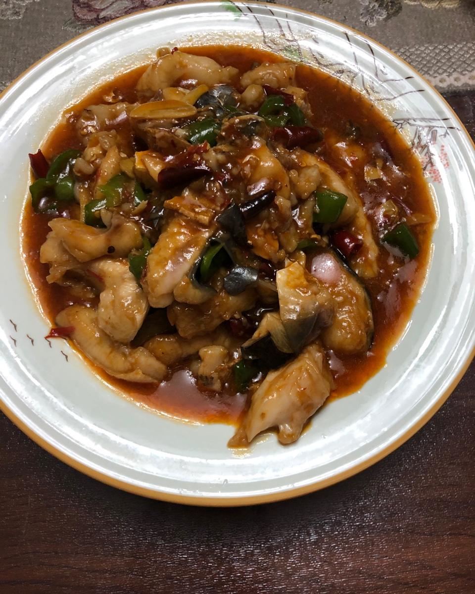 辣炒巴沙鱼柳
