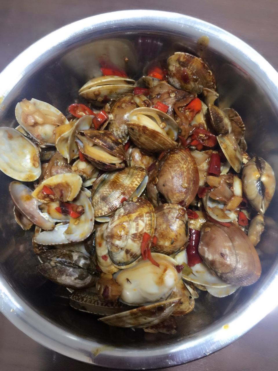 姥爷菜谱：好吃哭了的辣炒蛤蜊
