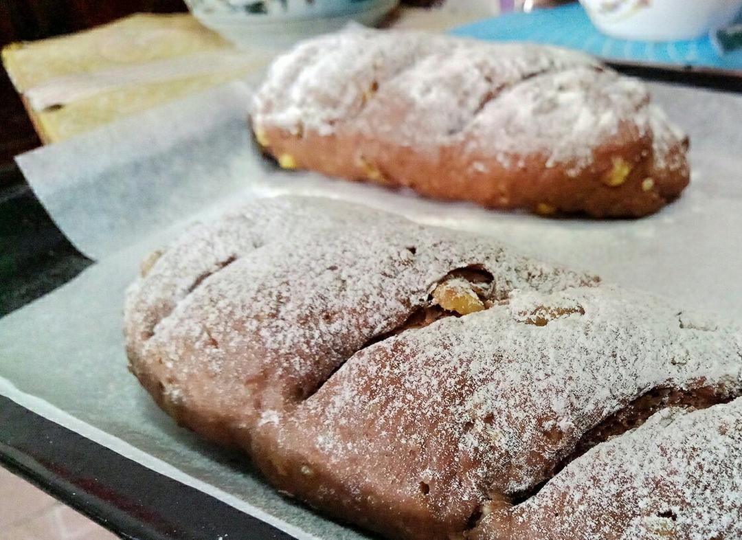 黑麦核桃红糖面包