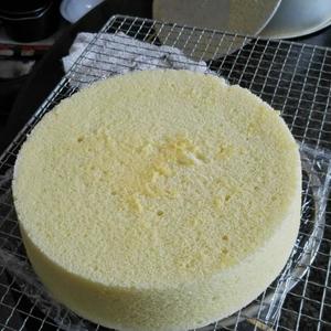 隔水蒸蛋糕（无泡打粉）七寸模的做法 步骤9