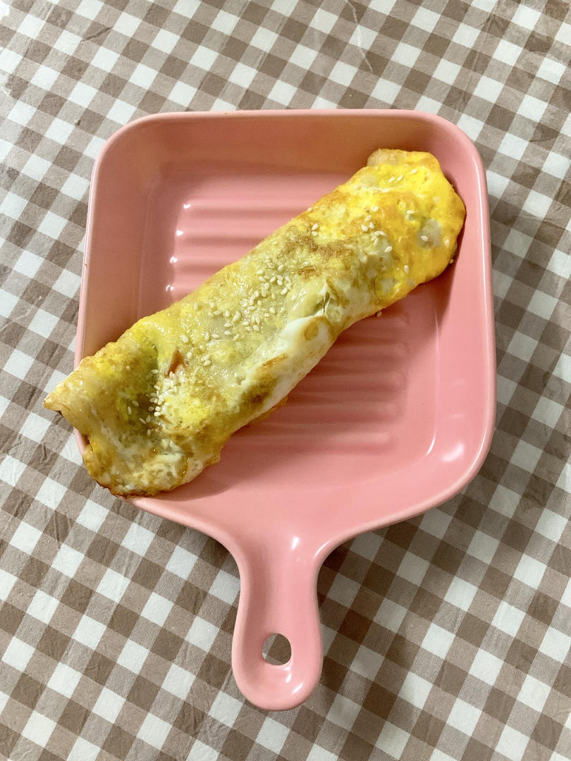 【完美早餐】三分钟 快手蛋饼【无和面 无揉面】