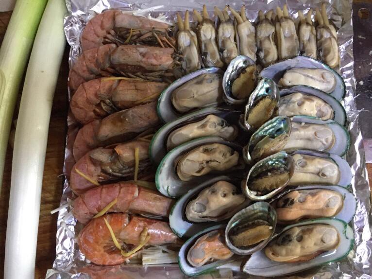 蒜香吮指海鲜大咖——松下NU-JK200W大蒸烤箱食谱