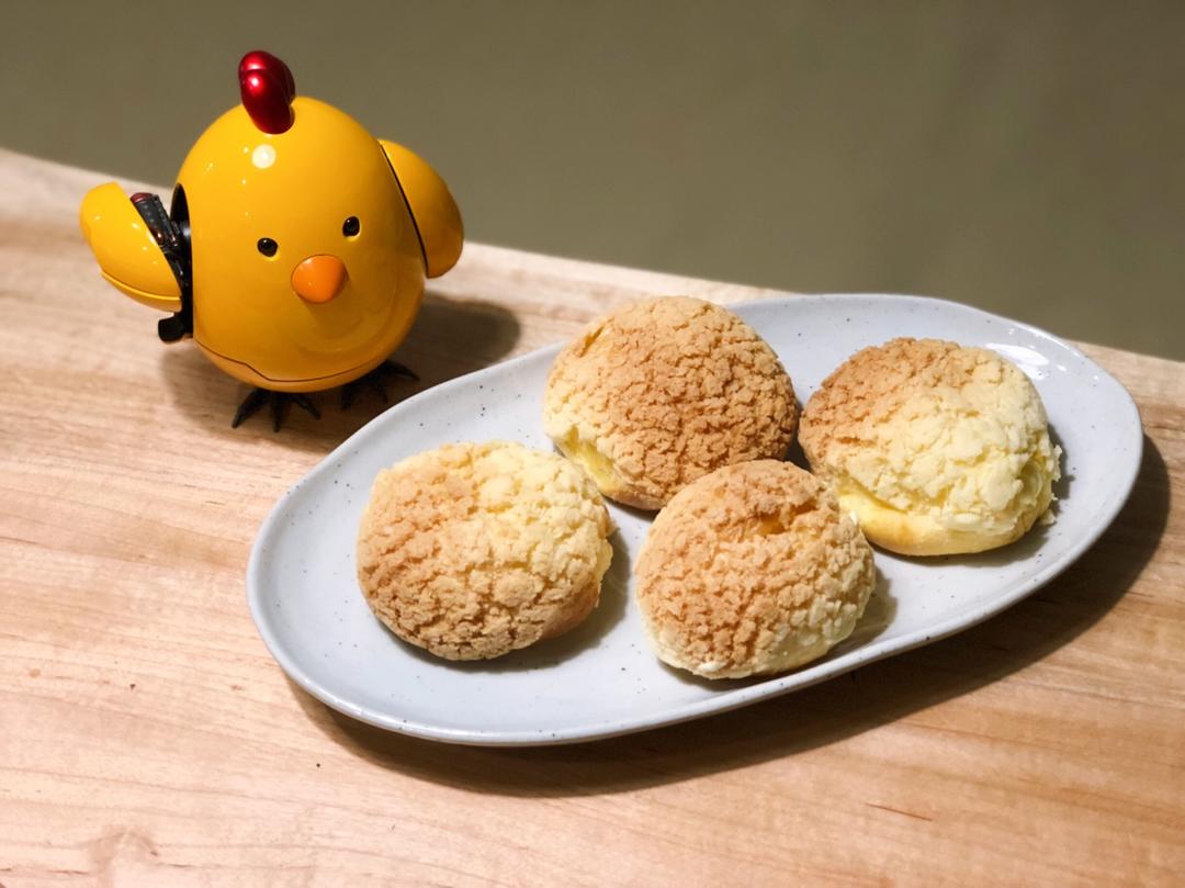 十分美味的酥皮泡芙