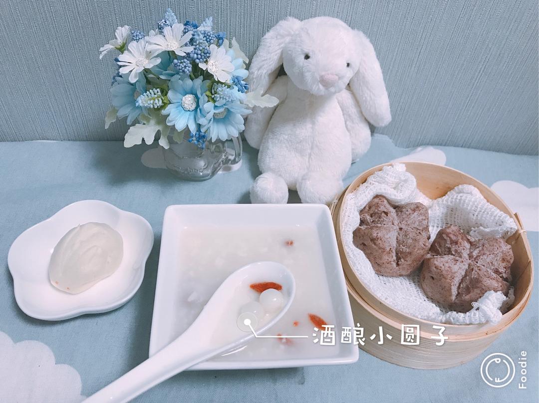 【桂花酒酿圆子】