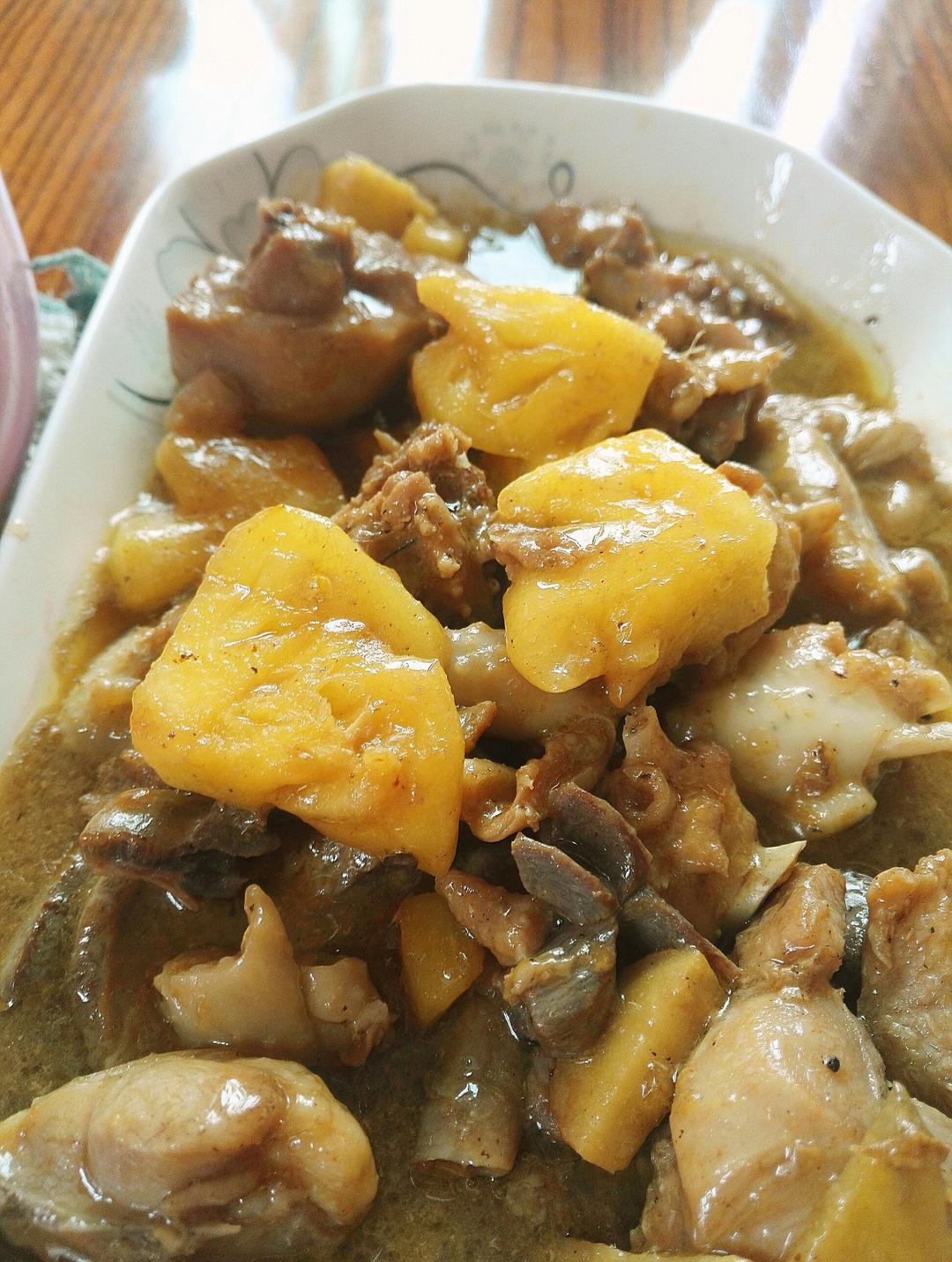 糖醋菠萝鸡块