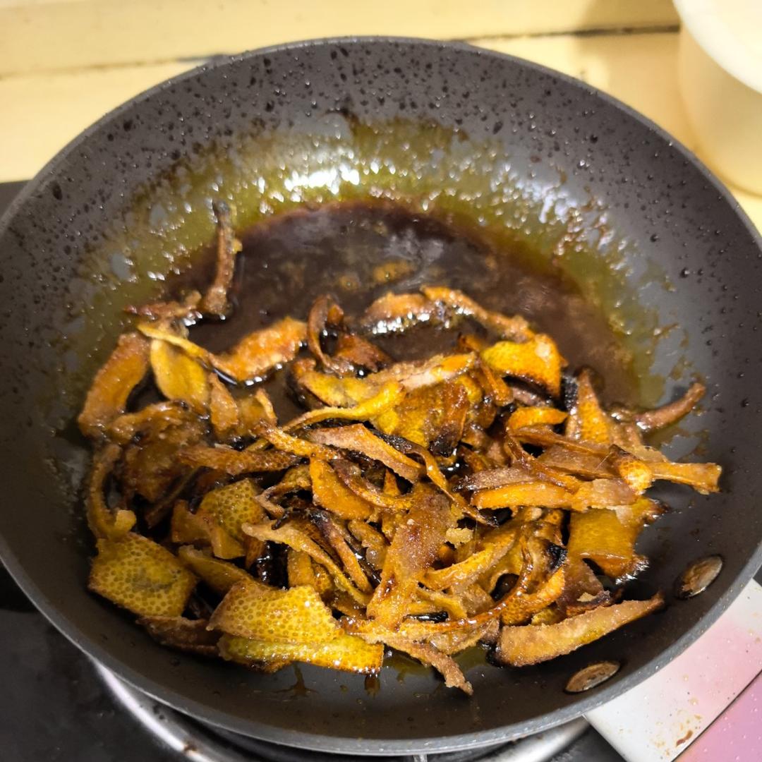 不浪费的柚子皮