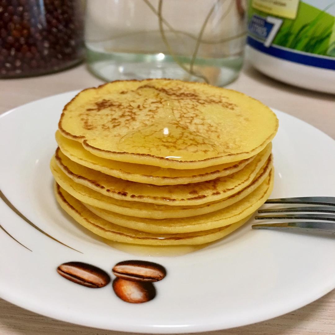 玉米面小饼  简单早餐