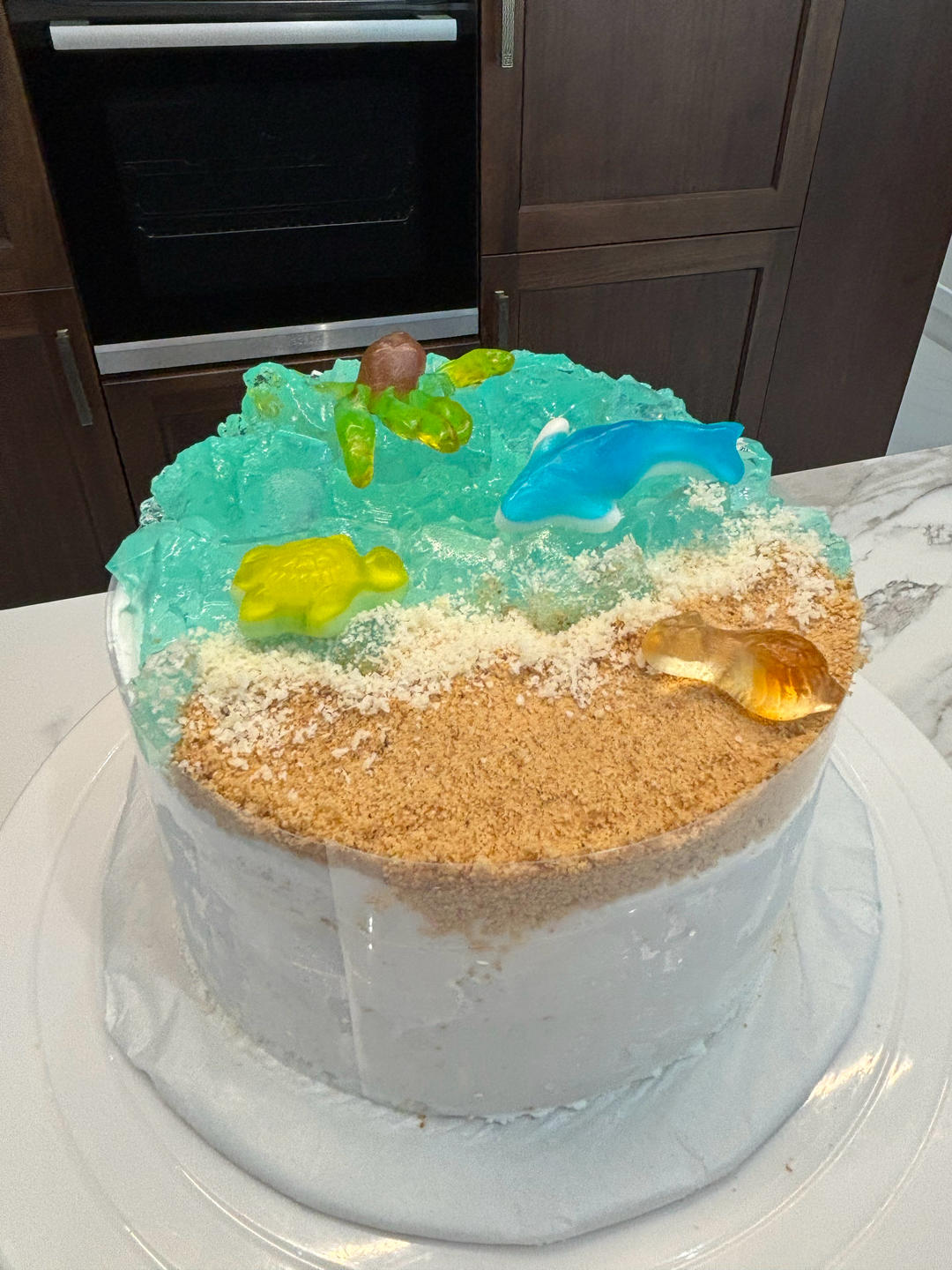 海洋酸奶慕斯蛋糕