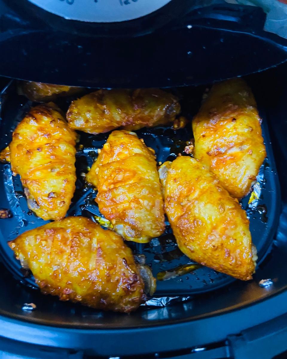 不放一滴油的空气炸锅版～奥尔良烤鸡翅