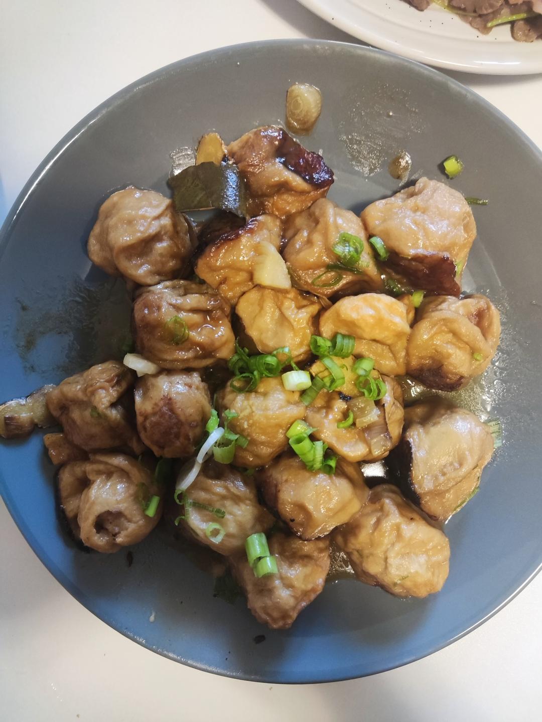 【上海本帮菜】油面筋塞肉（汤汁超下饭）