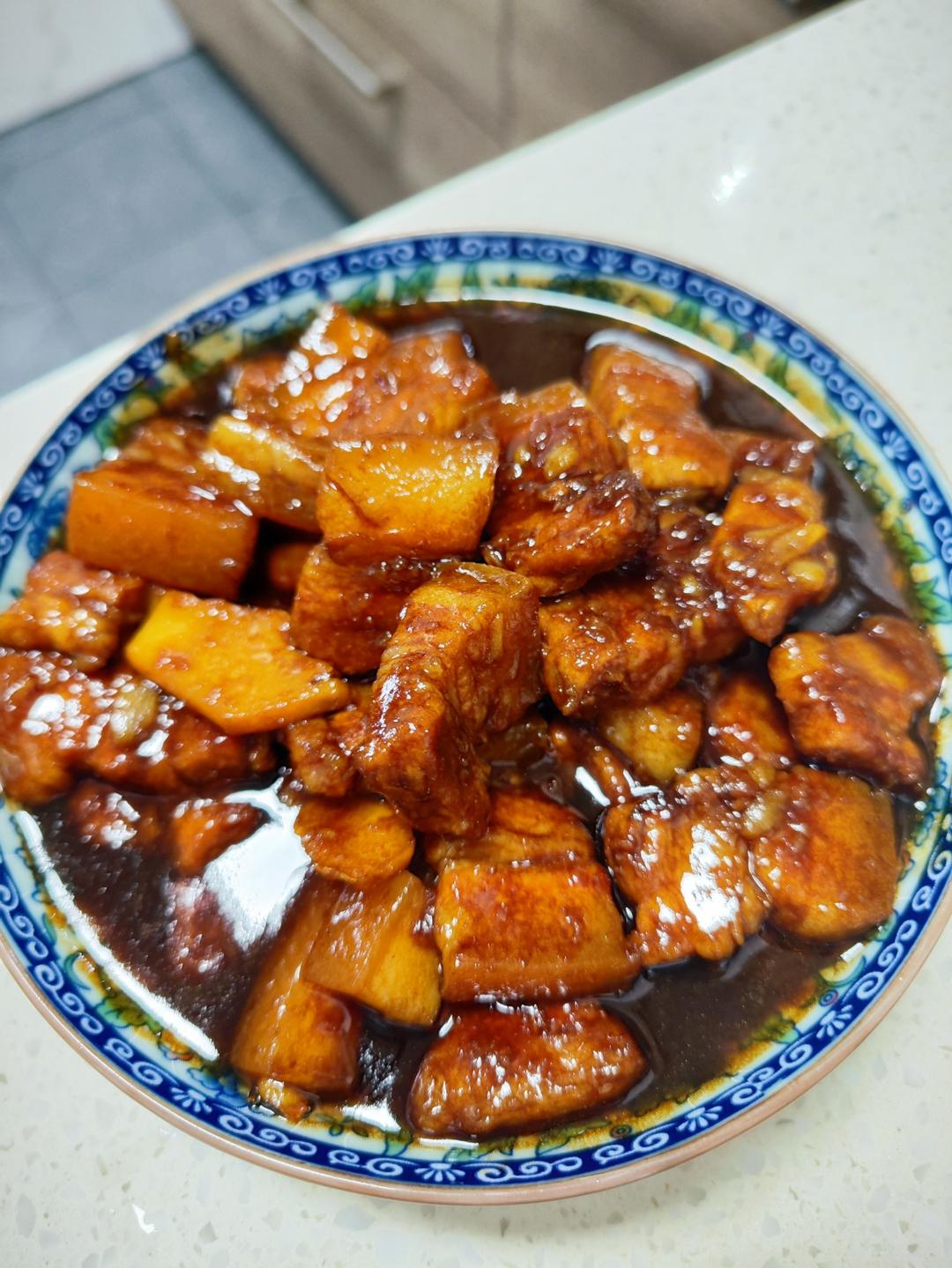 不焯水不放油的家常红烧肉