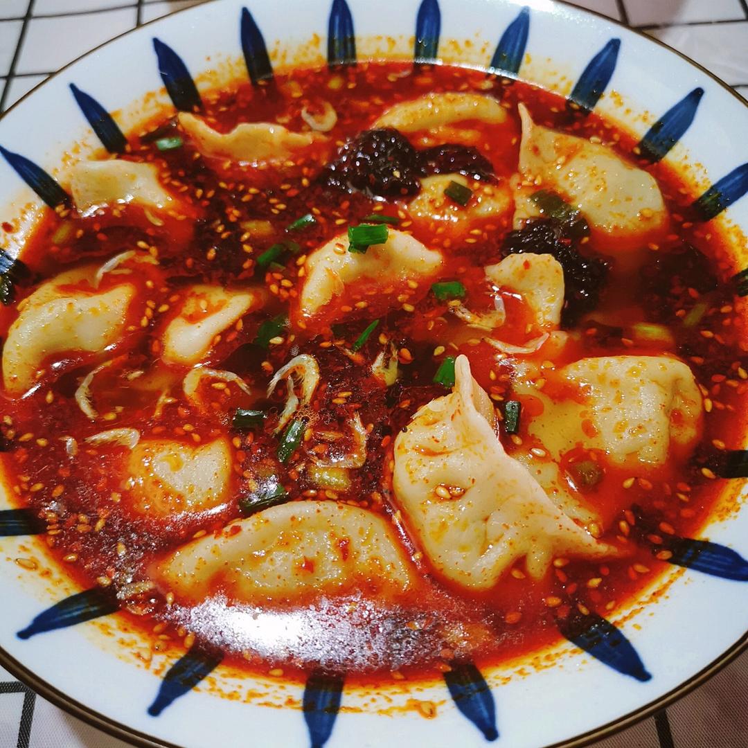 酸汤水饺（在于汤料）