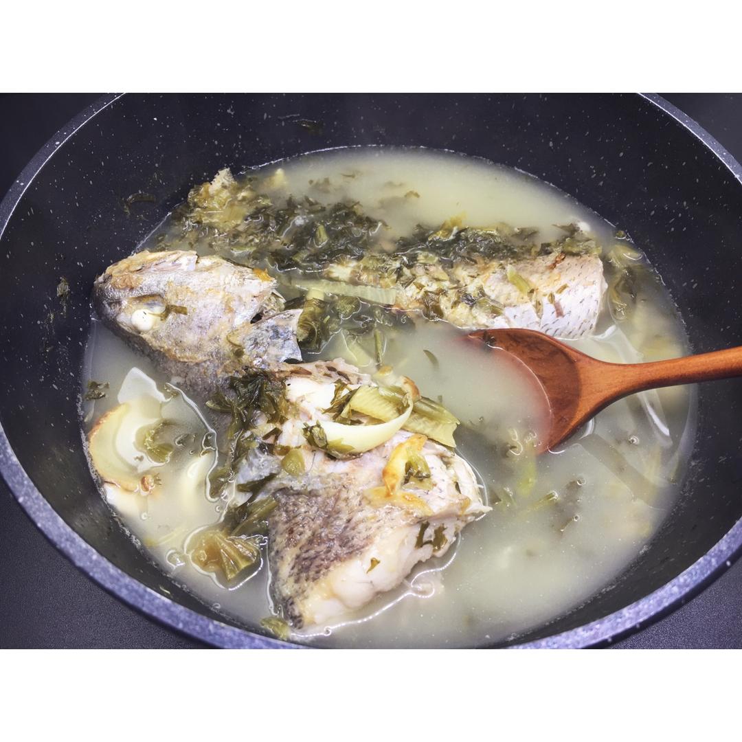 雪菜黄鱼汤
