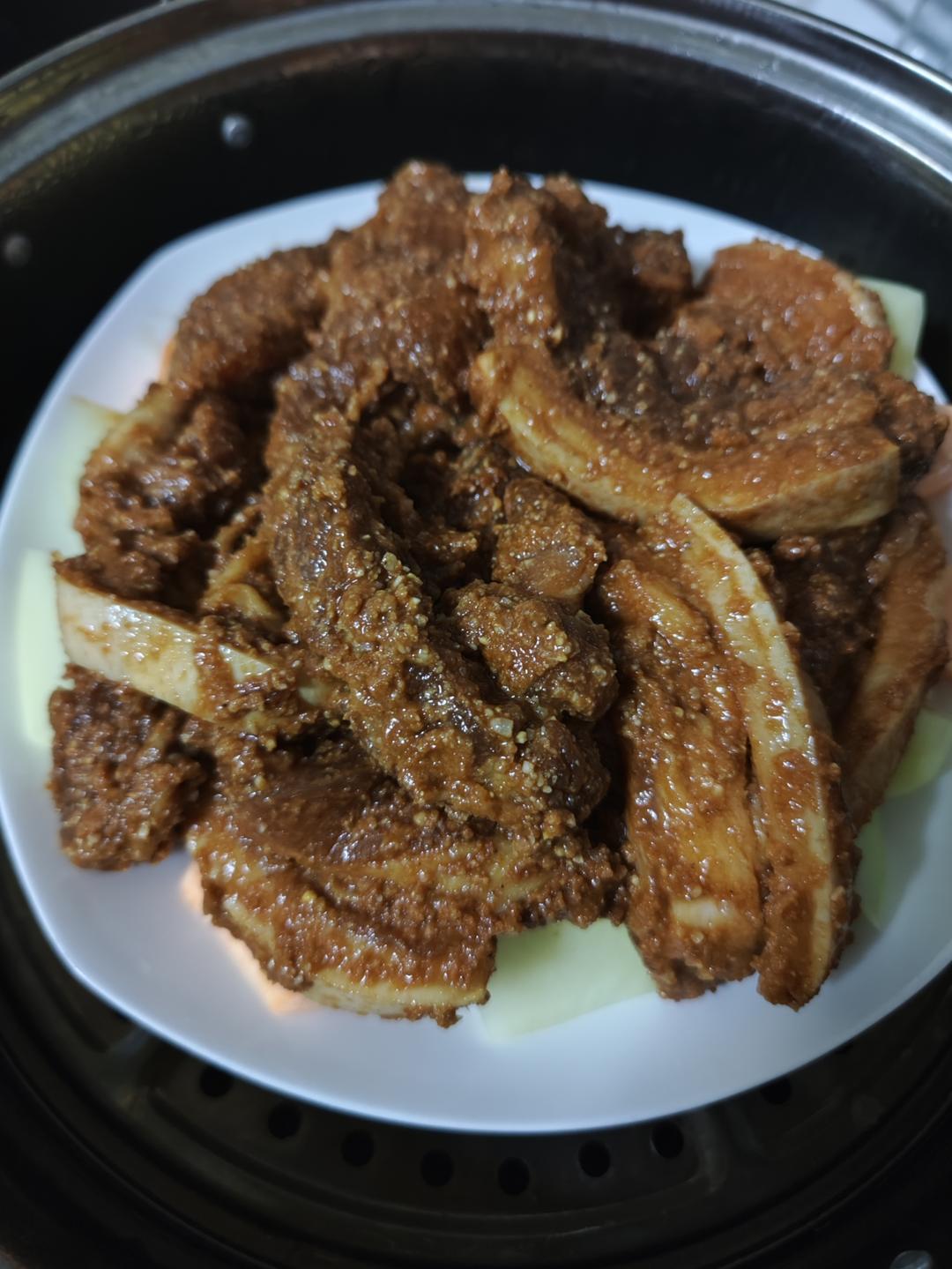 绝绝子！甩饭店几条街的粉蒸肉（粉蒸排骨）