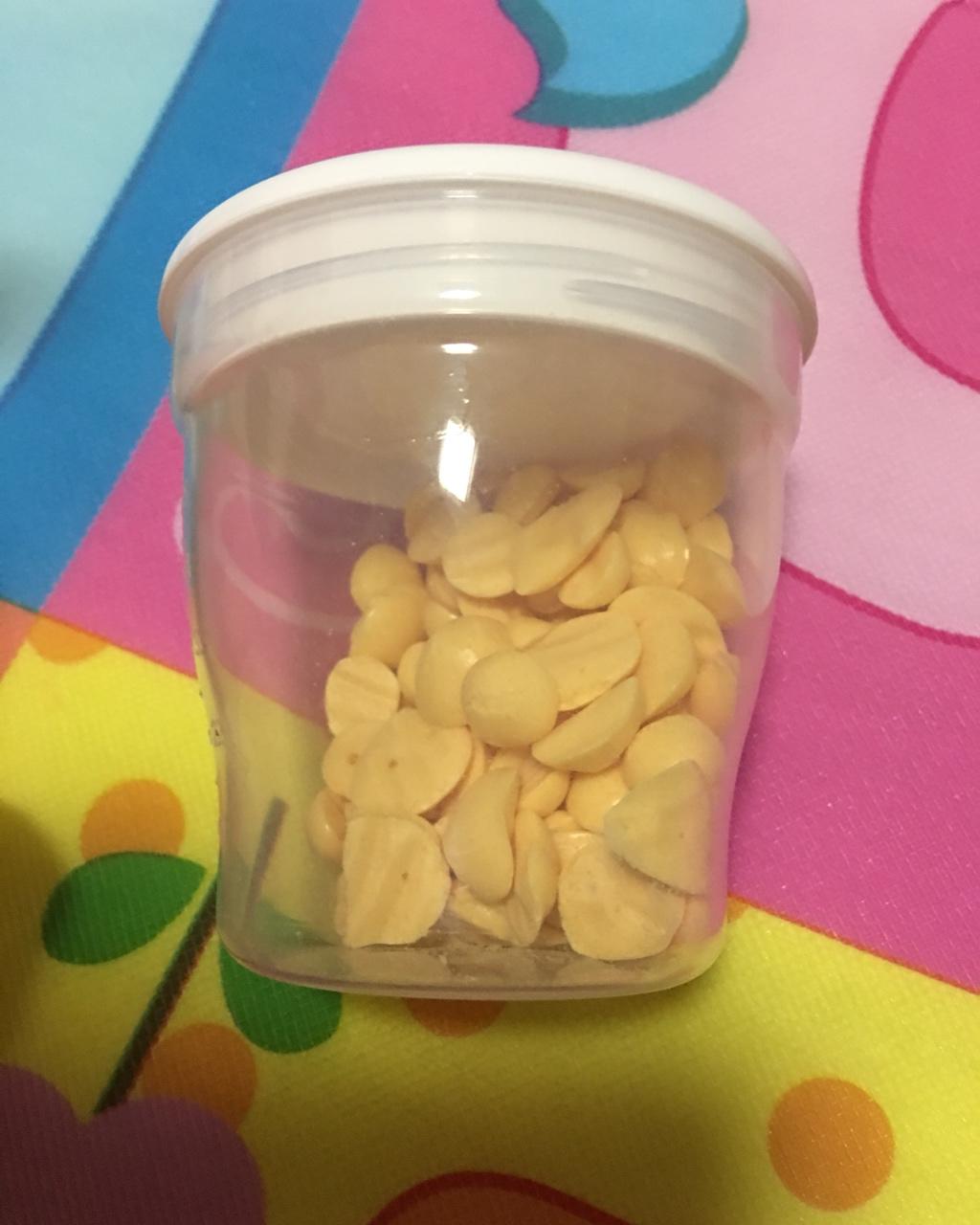 入口即化的无添加蛋黄溶豆