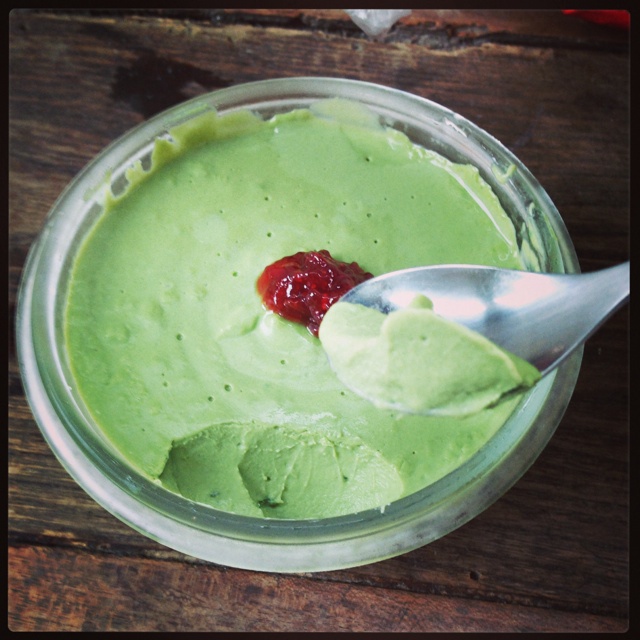 Q润香滑抹茶奶冻