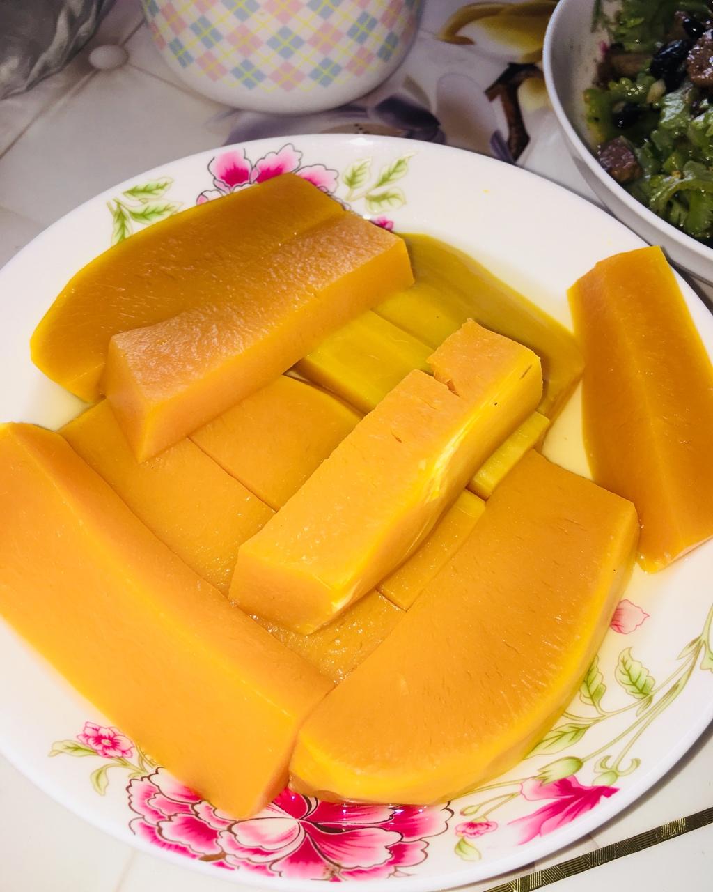 我叫琴琴琴做的蒸南瓜