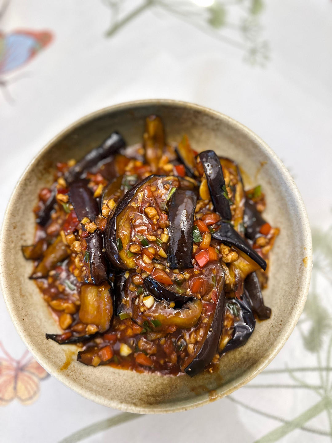 开胃下饭菜！巨简单的家常鱼香茄子煲