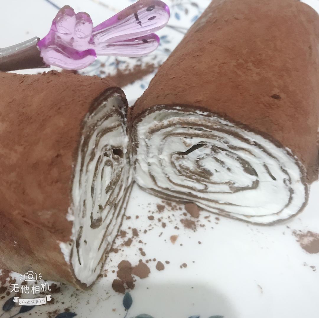 网红的毛巾卷蛋糕