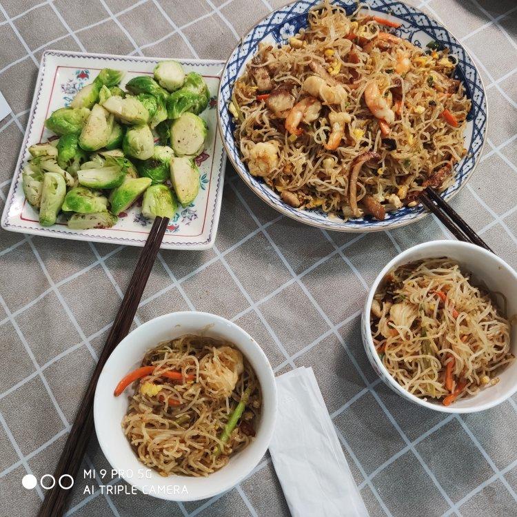 三丝炒米粉