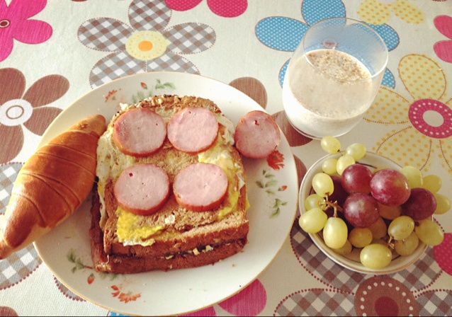 吐司煎蛋