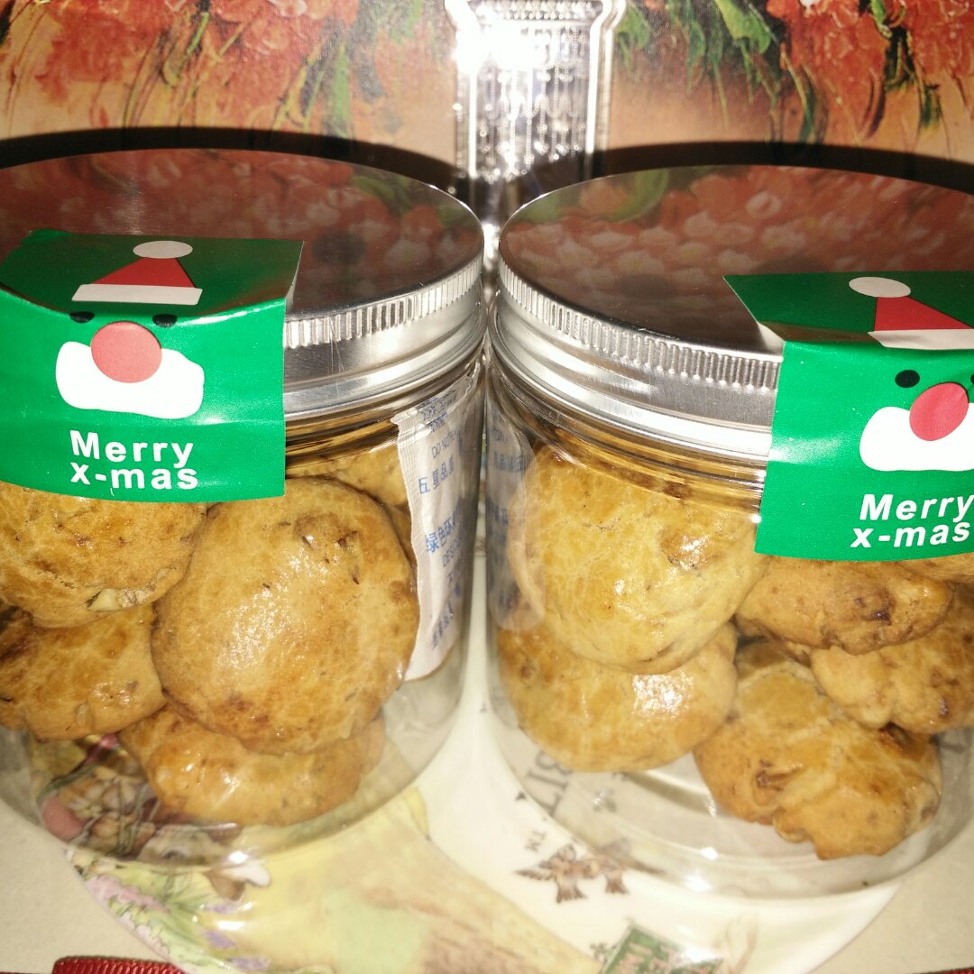 红枣红糖核桃饼干