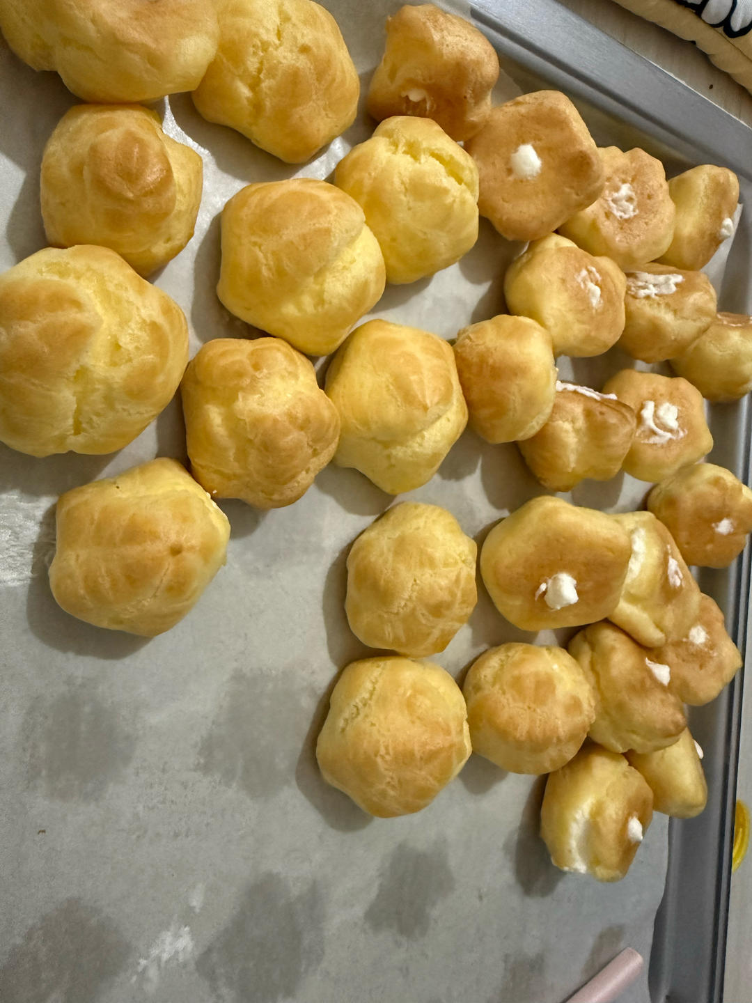 简单易成功的奶油小泡芙做法