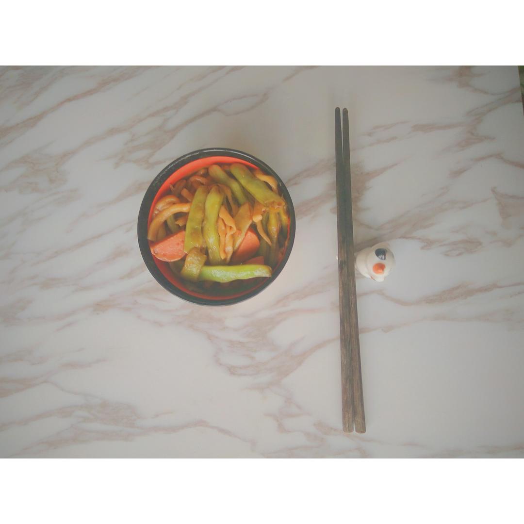 芸豆焖面（附万能的腌肉不老的办法）