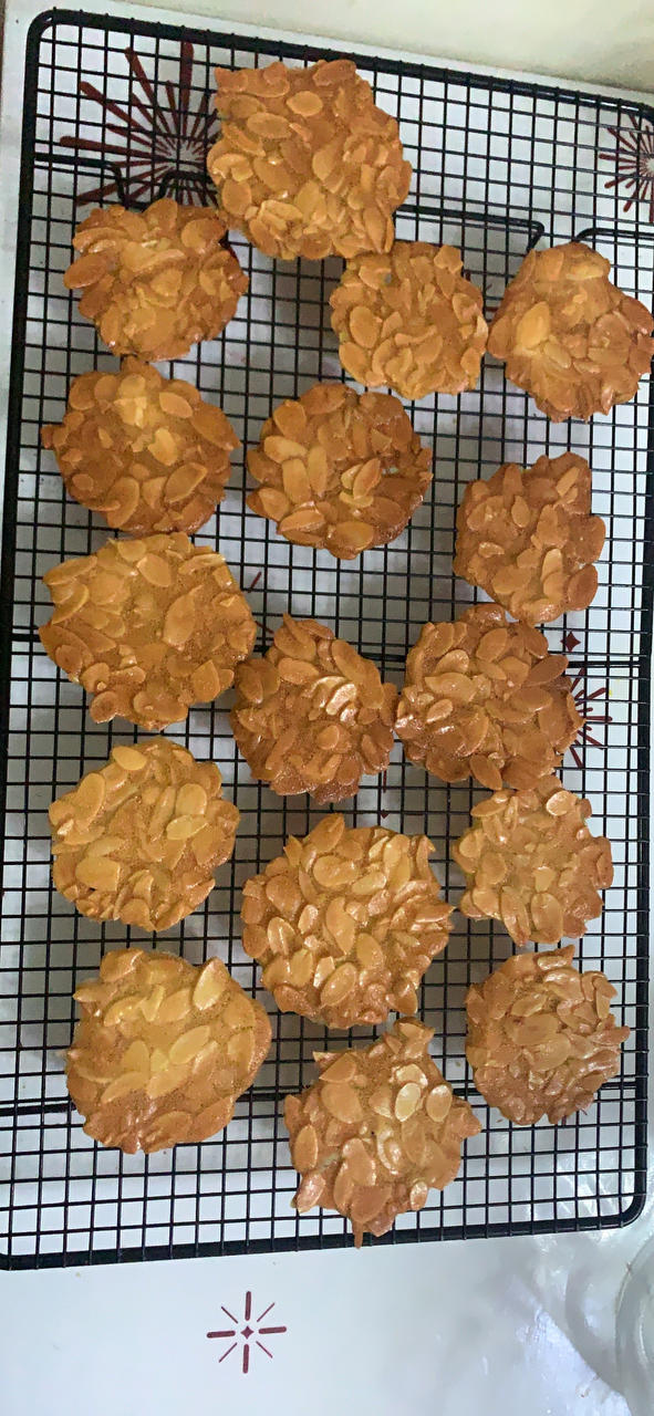 消灭蛋白好帮手：杏仁瓦片