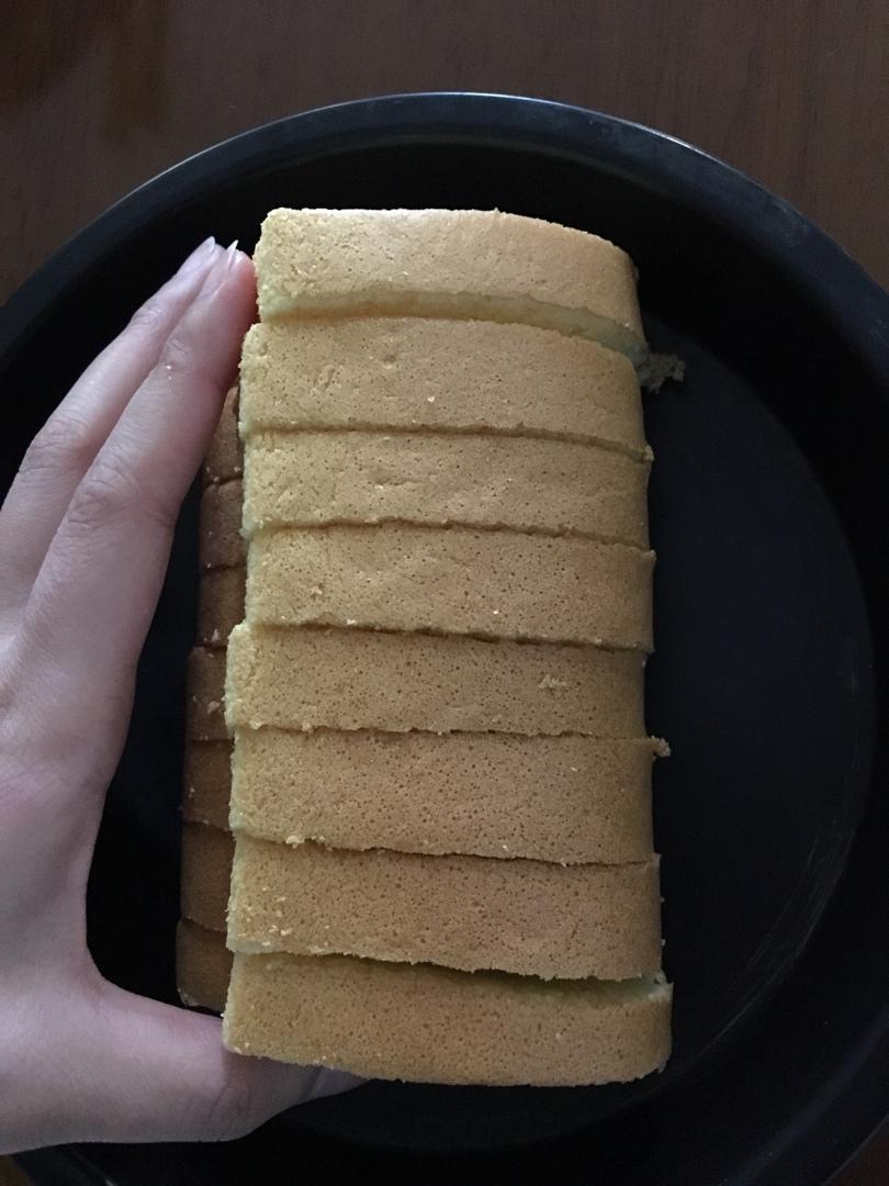 原味基础蛋糕卷(小五卷)