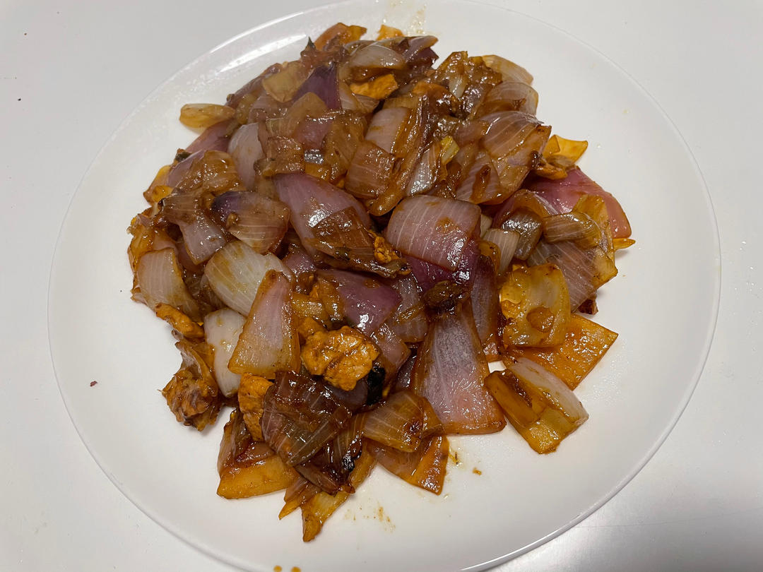 洋葱炒肉