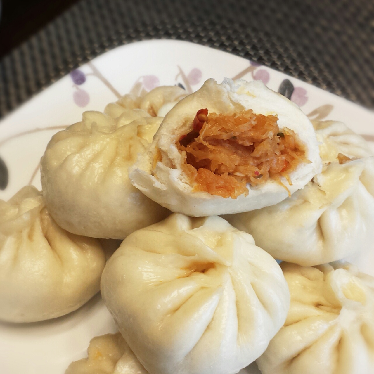 开胃辣萝卜丝包