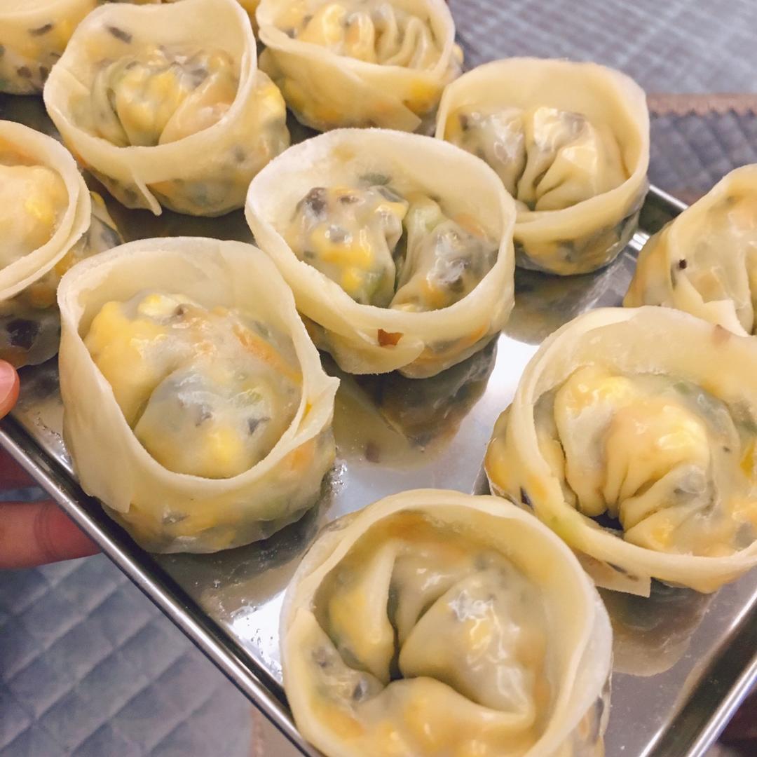 素菜水晶饺
