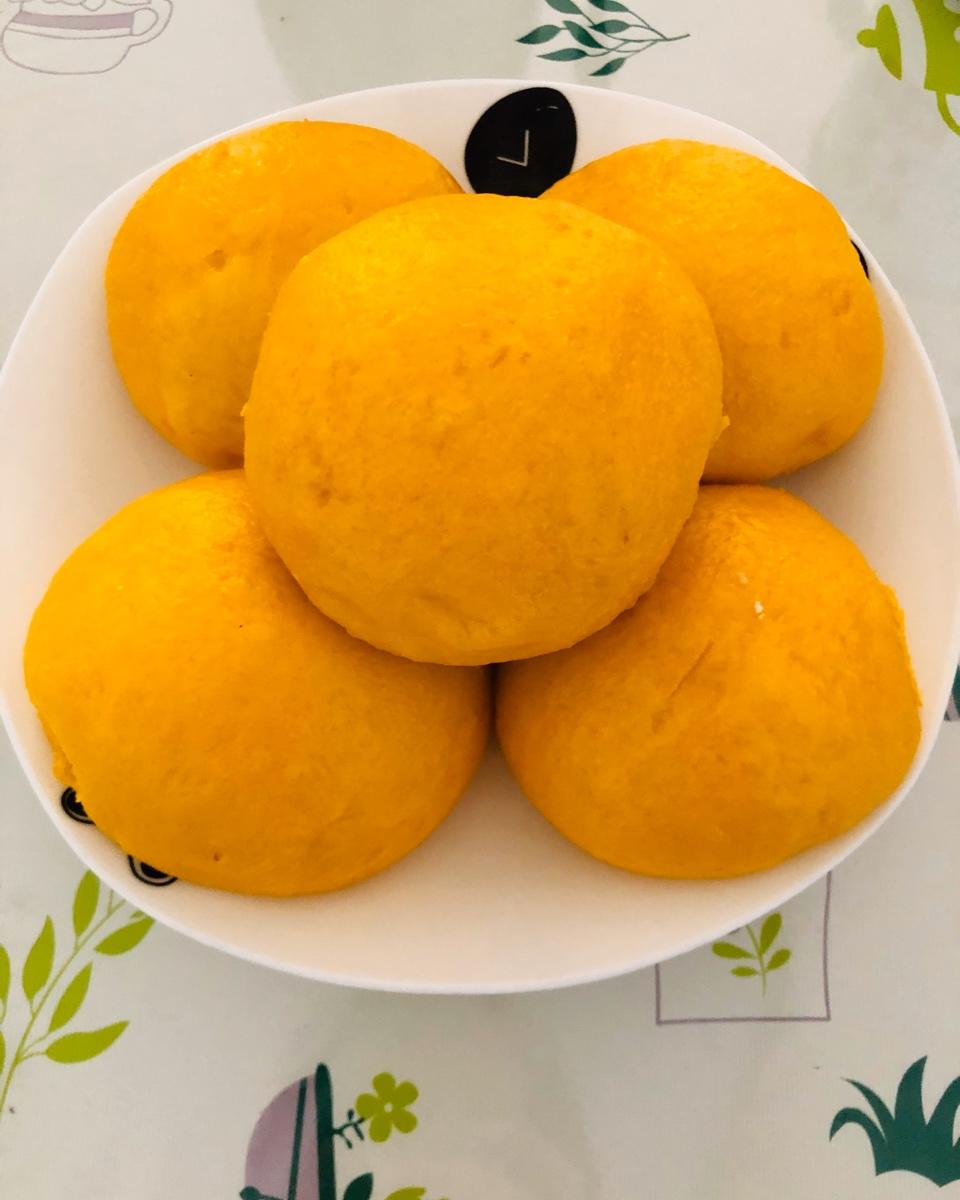 南瓜红枣馒头