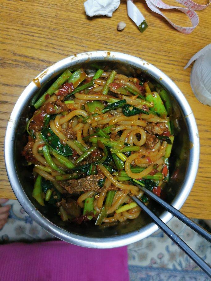 超级美味的新疆炒米粉