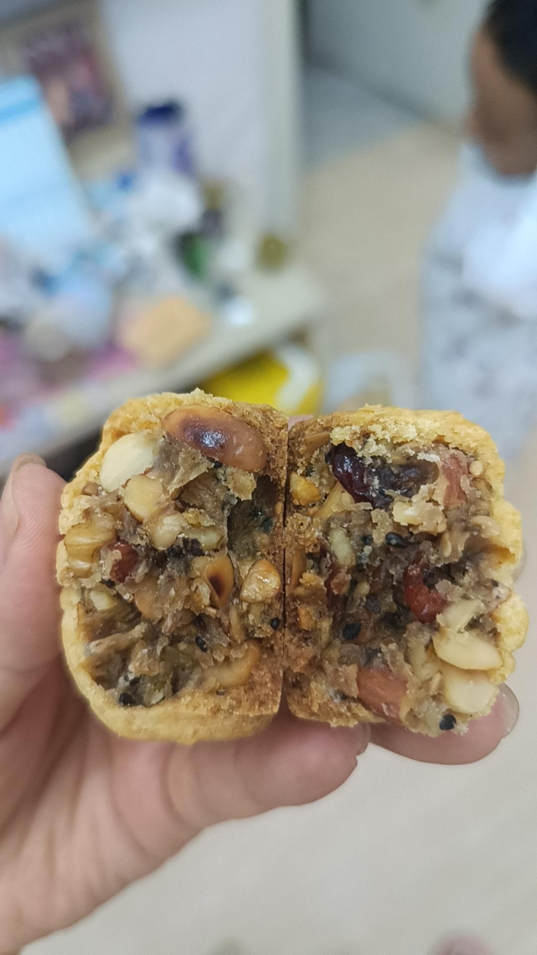 五仁月饼～不用转化糖浆的版本