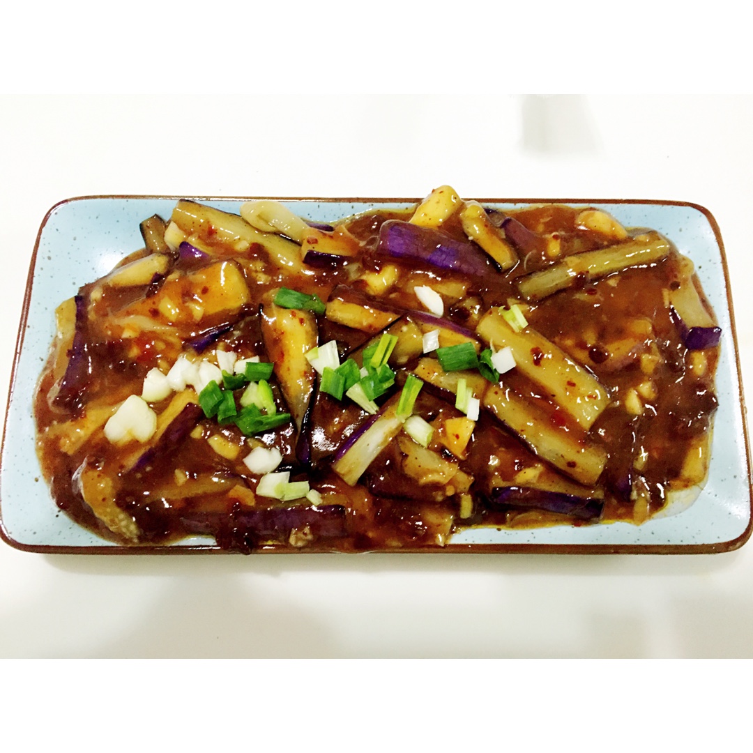 红烧肉沫茄子