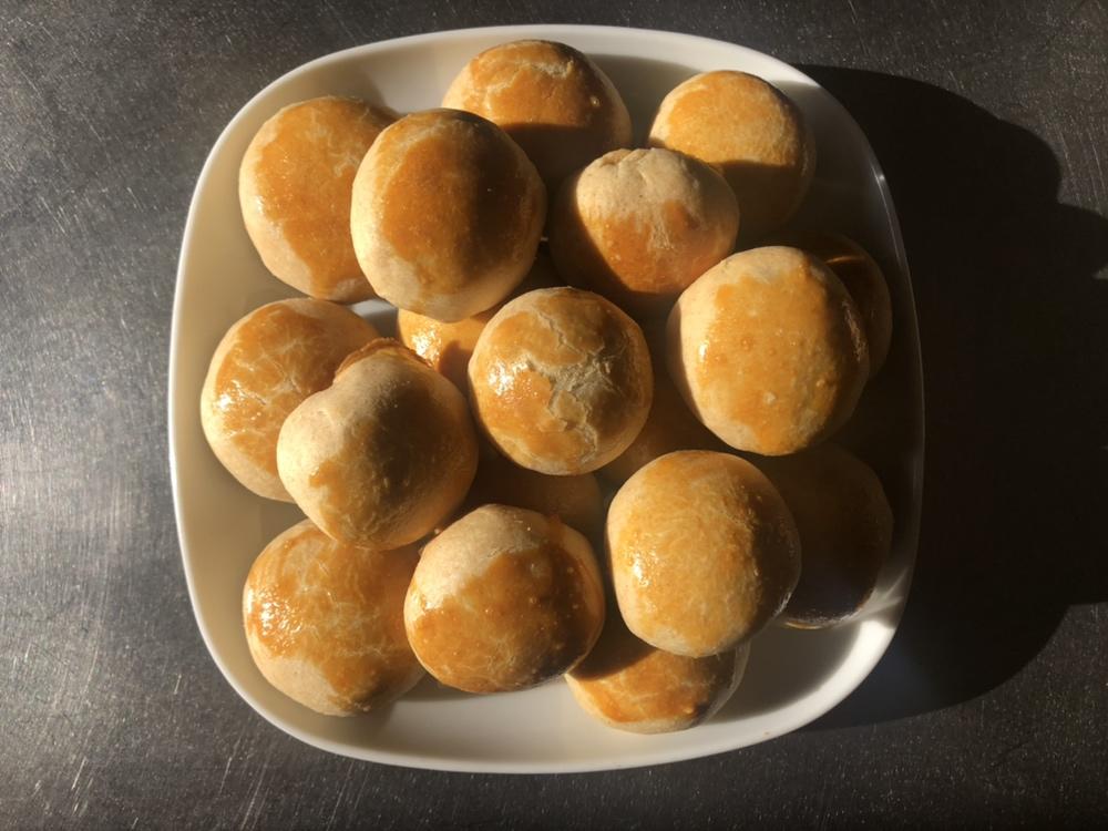 又香又酥的板栗肉松饼，吃一口就放不下啦！