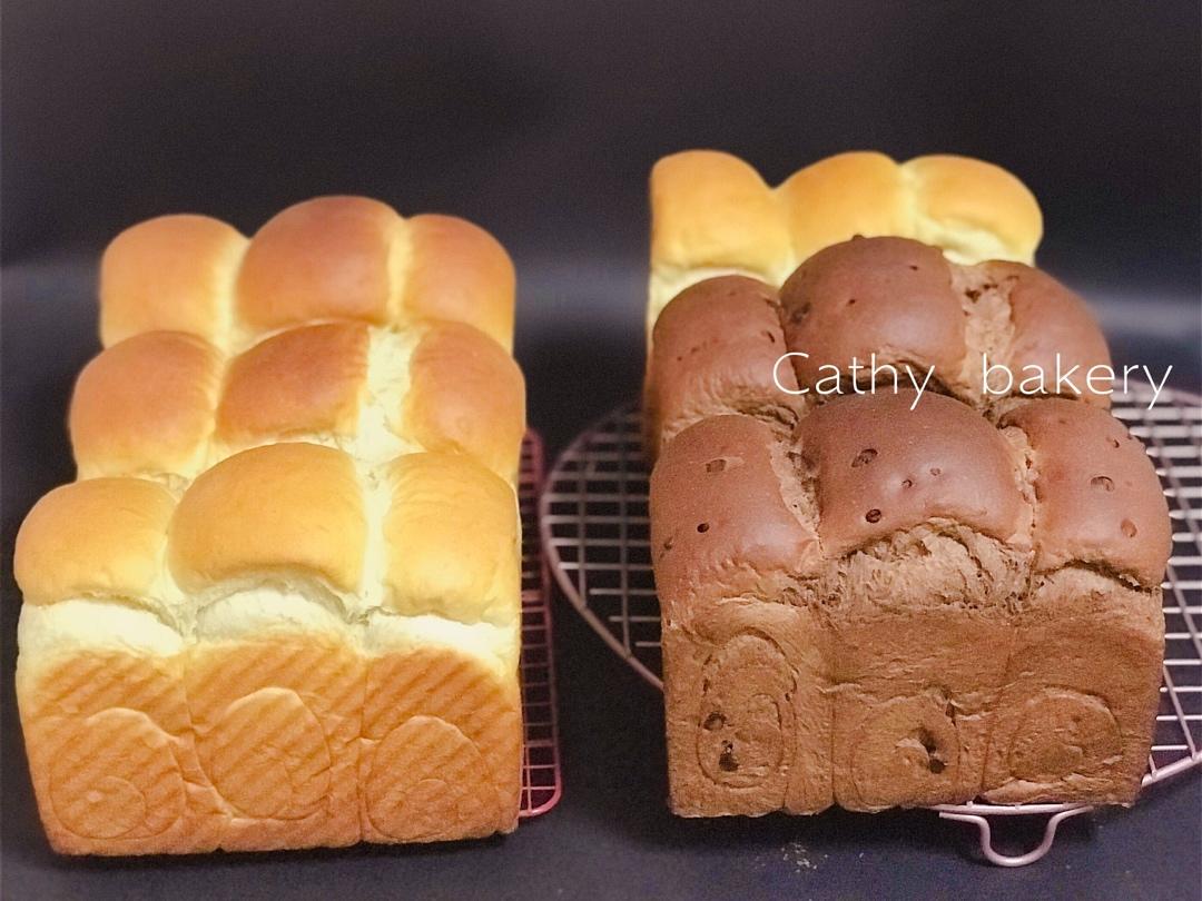 奶油巧克力吐司