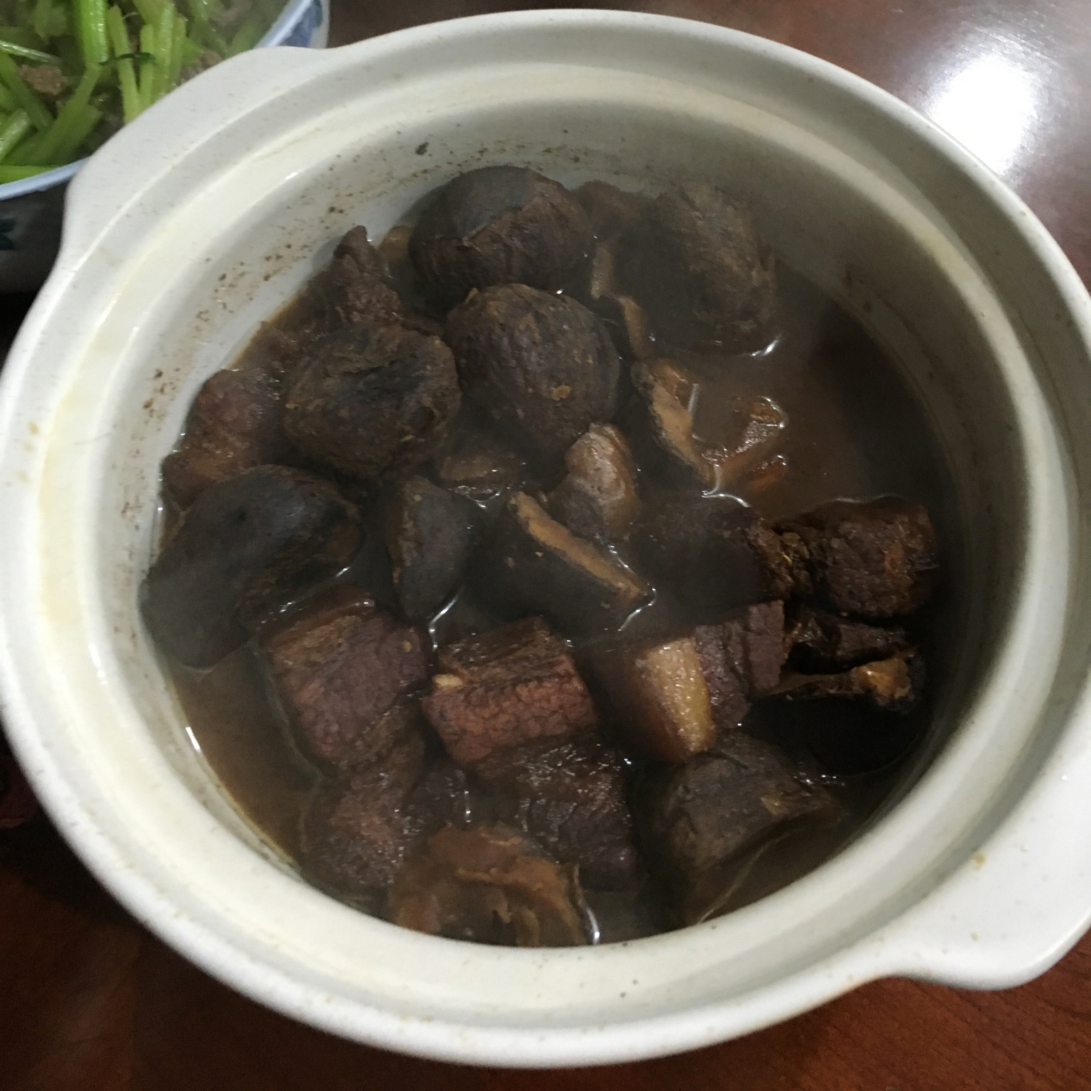 板栗烧肉