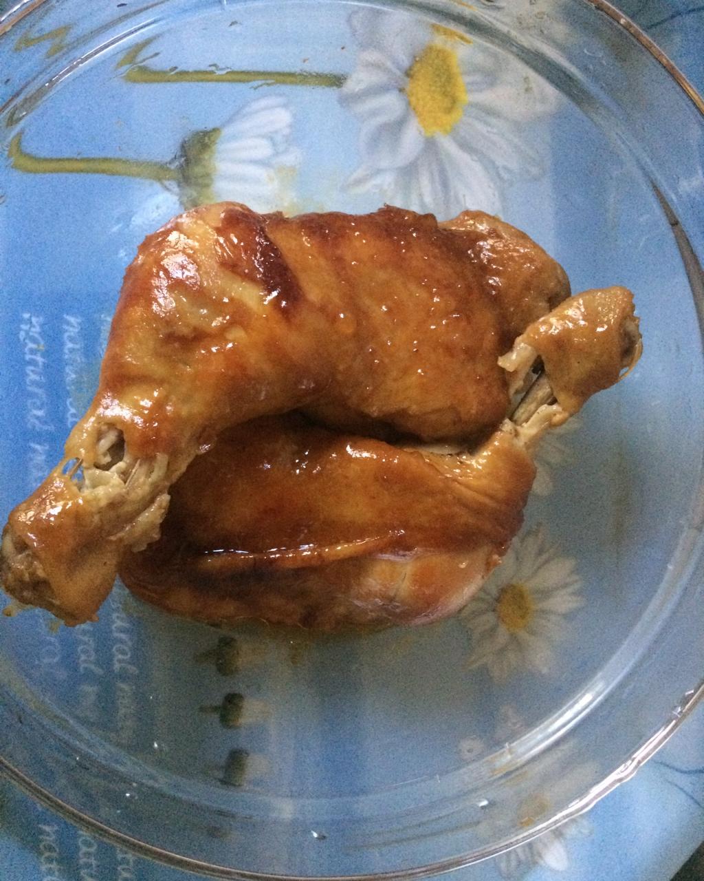 电饭锅烤鸡腿