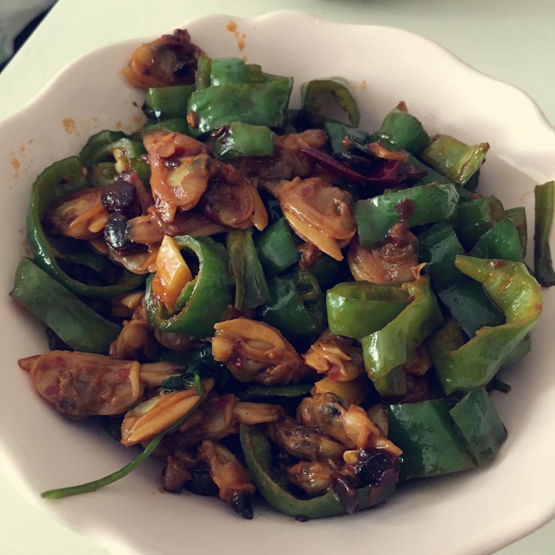 辣炒花蛤肉（去壳才能真正无泥沙！！！）