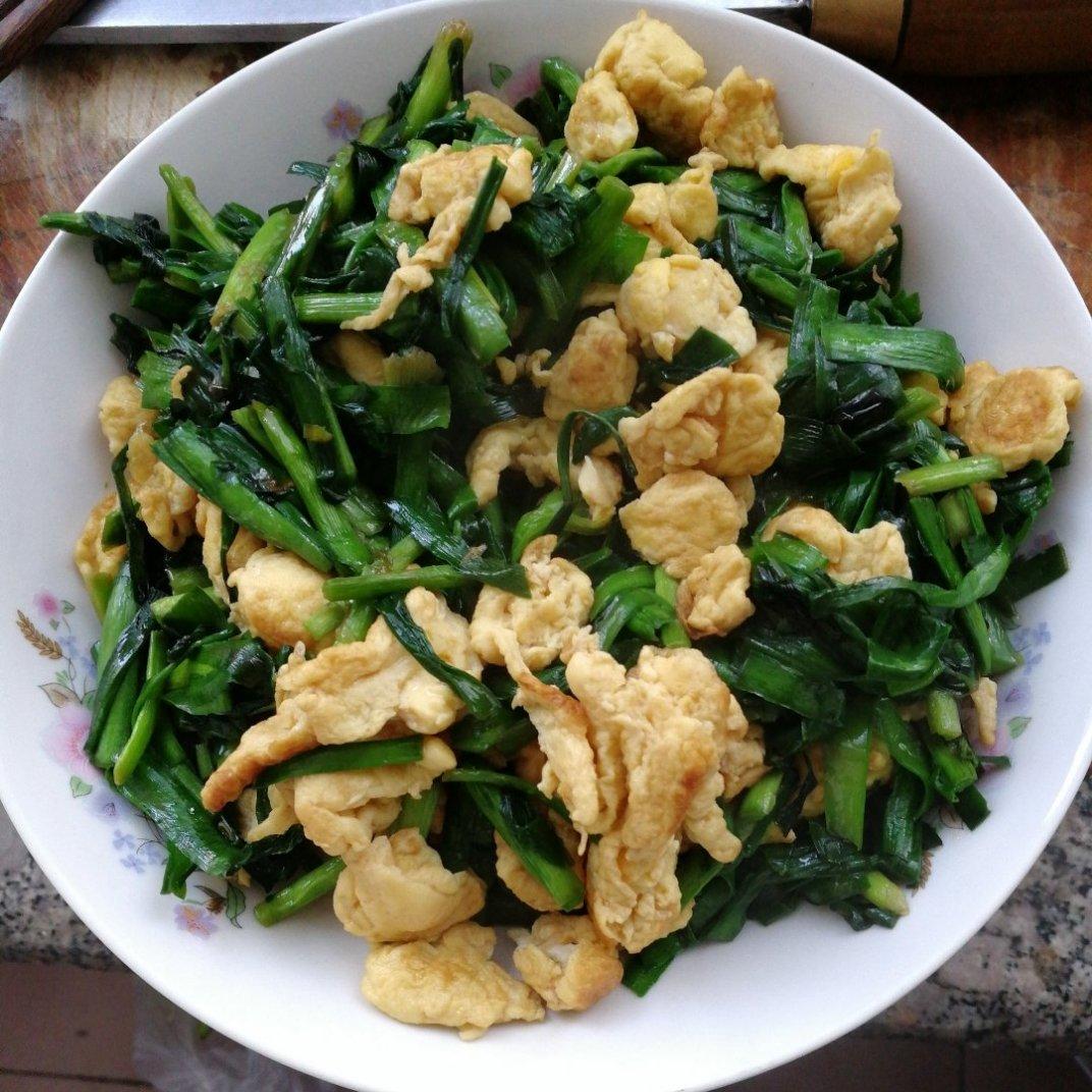 韭菜炒鸡蛋