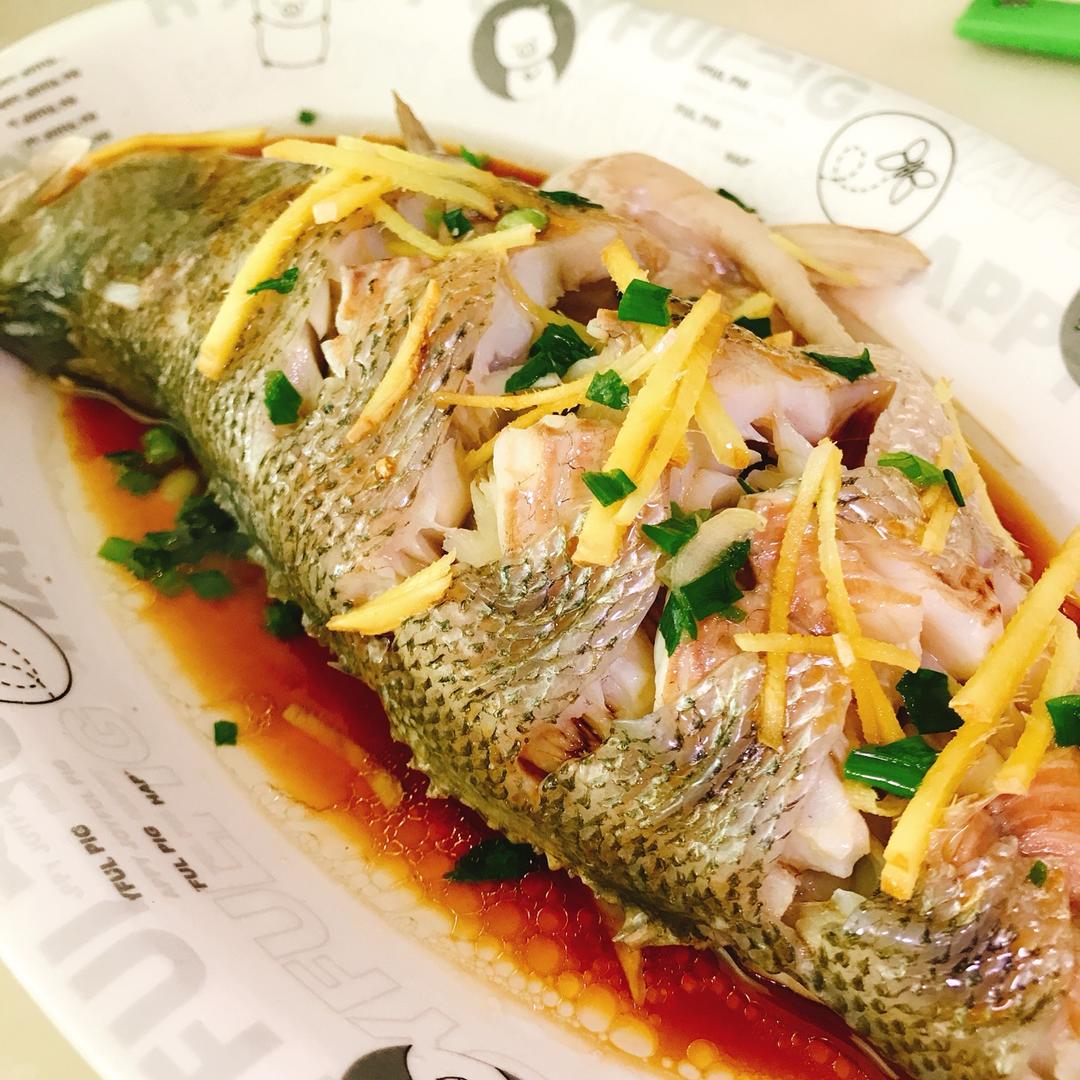 超入味清蒸鱼～清蒸鲈鱼桂花鱼（家常独创）