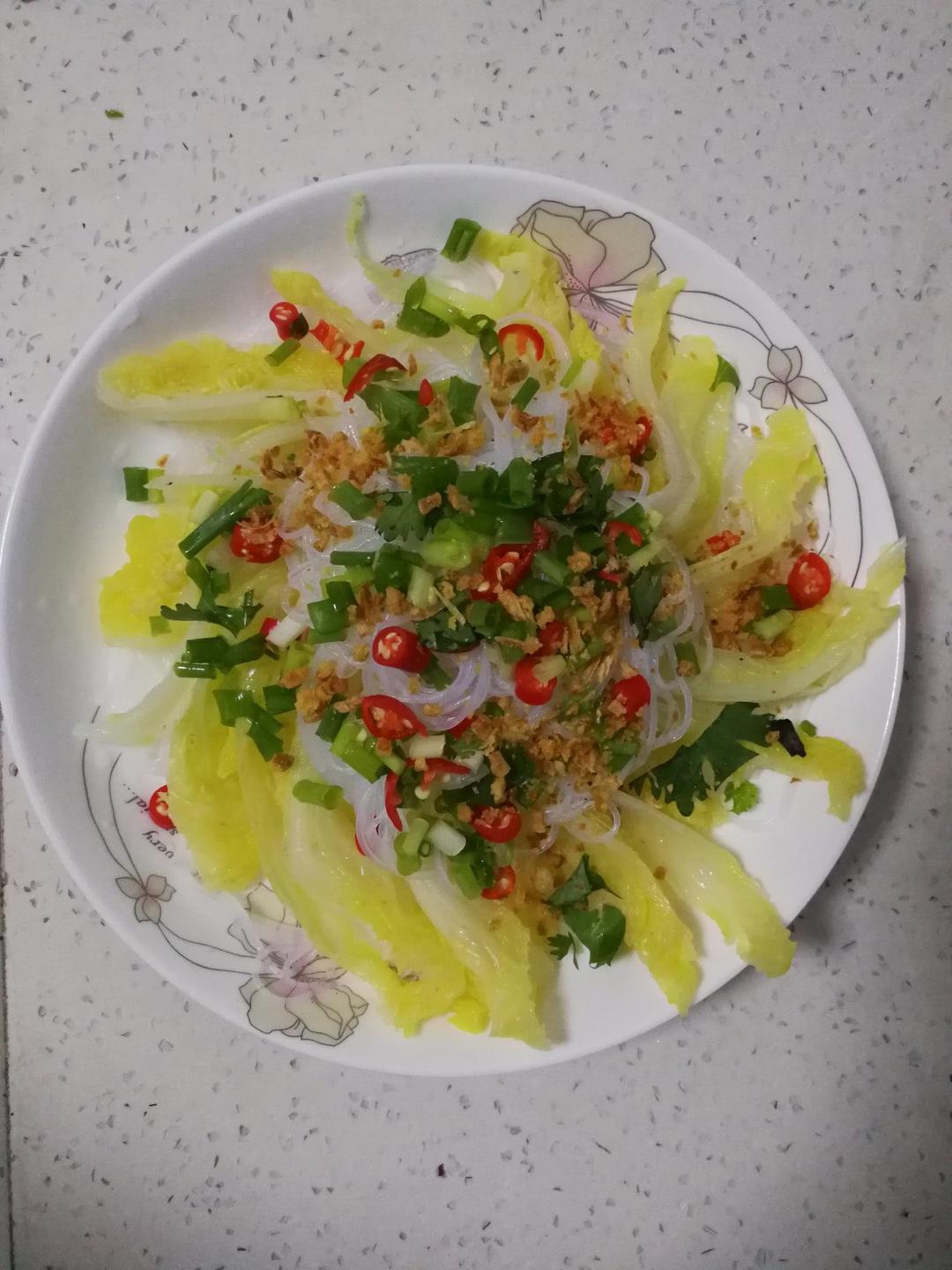 蒜茸粉丝娃娃菜