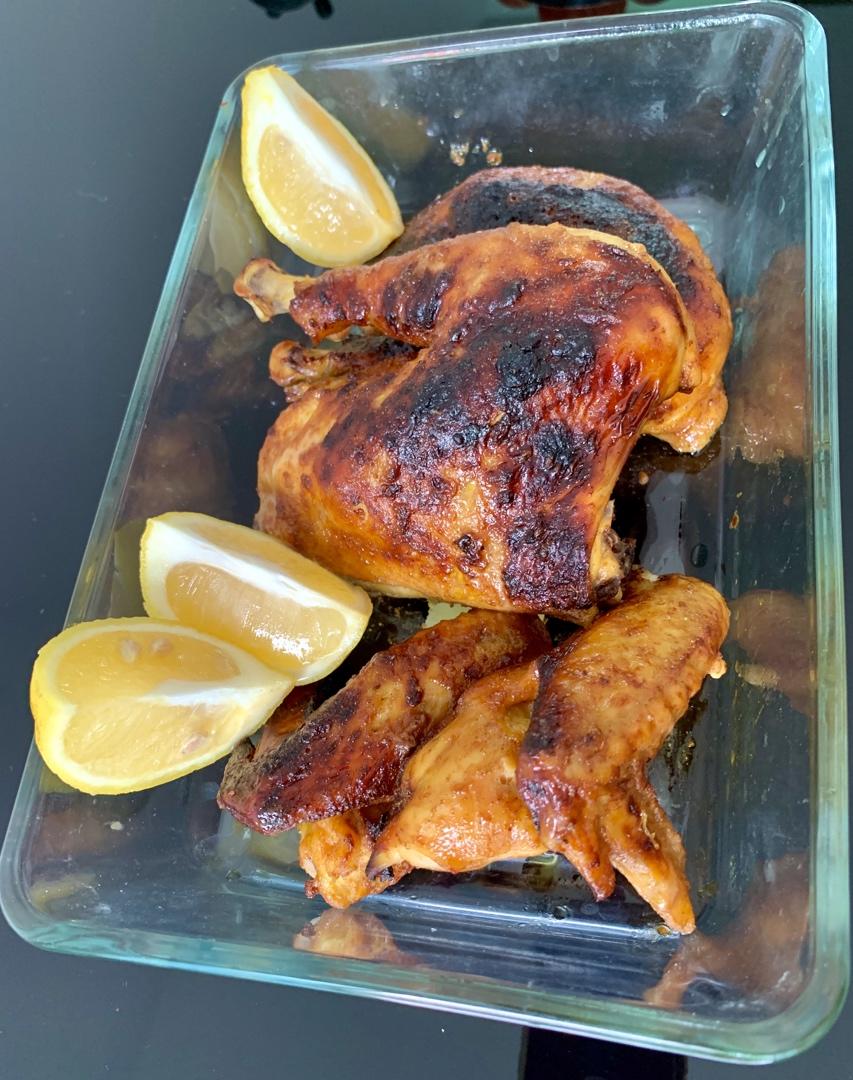 烤鸡「空气炸锅」