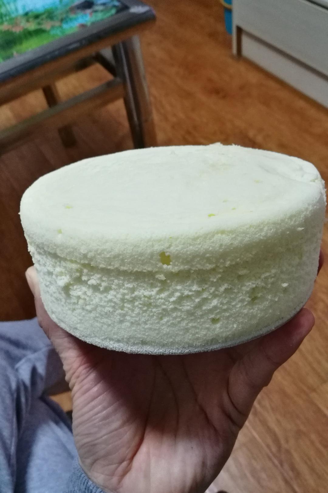 水嫩烫面蒸蛋糕