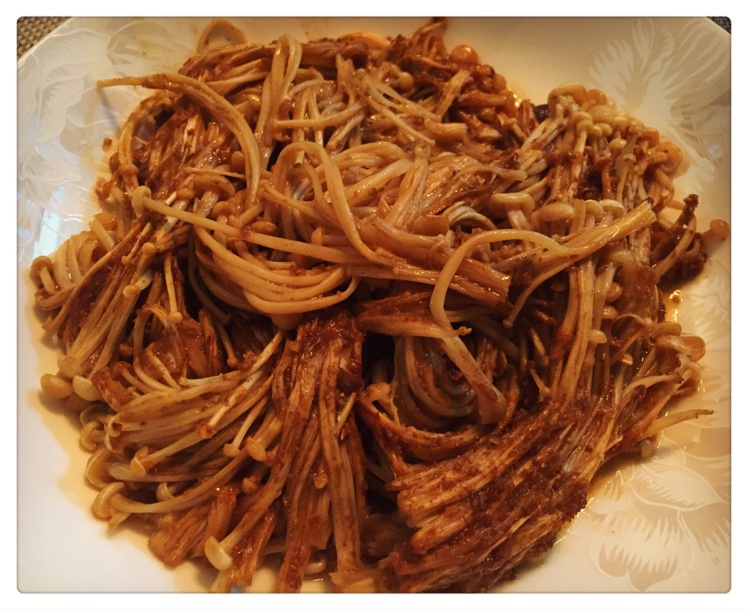 酱烤金针菇