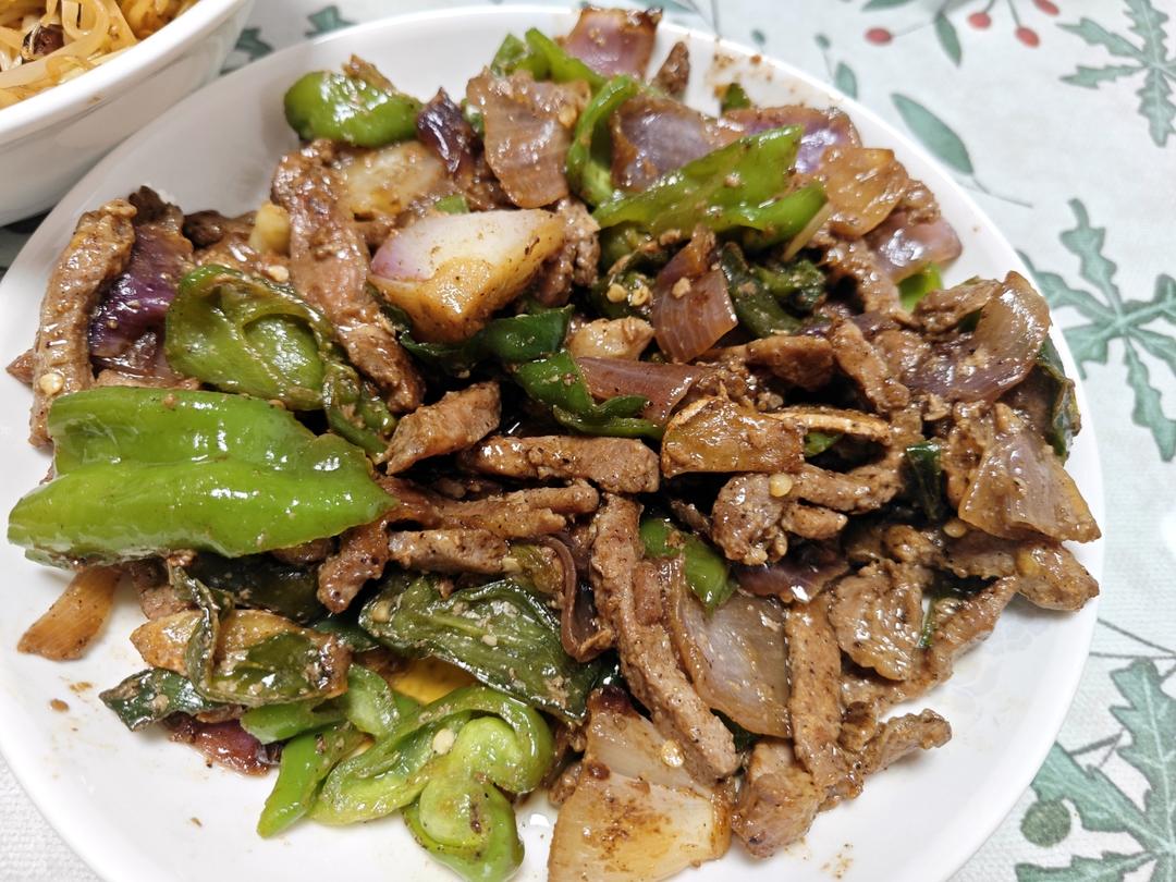 洋葱黑椒牛柳