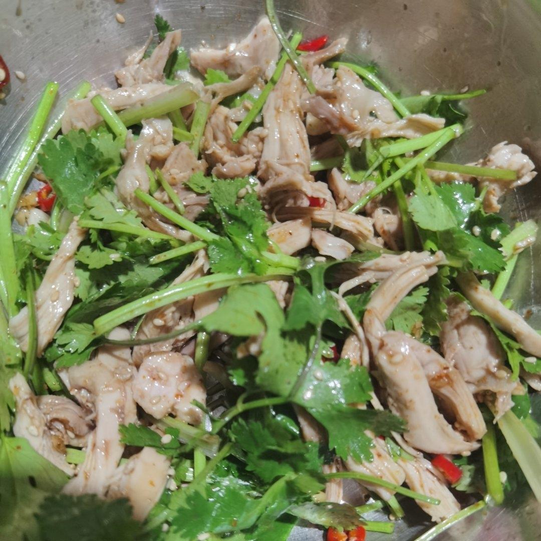 鸡胸肉这样做巨好吃❗️凉拌鸡丝😋低脂高蛋白